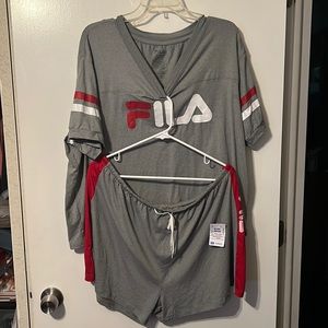 Fila pajama set